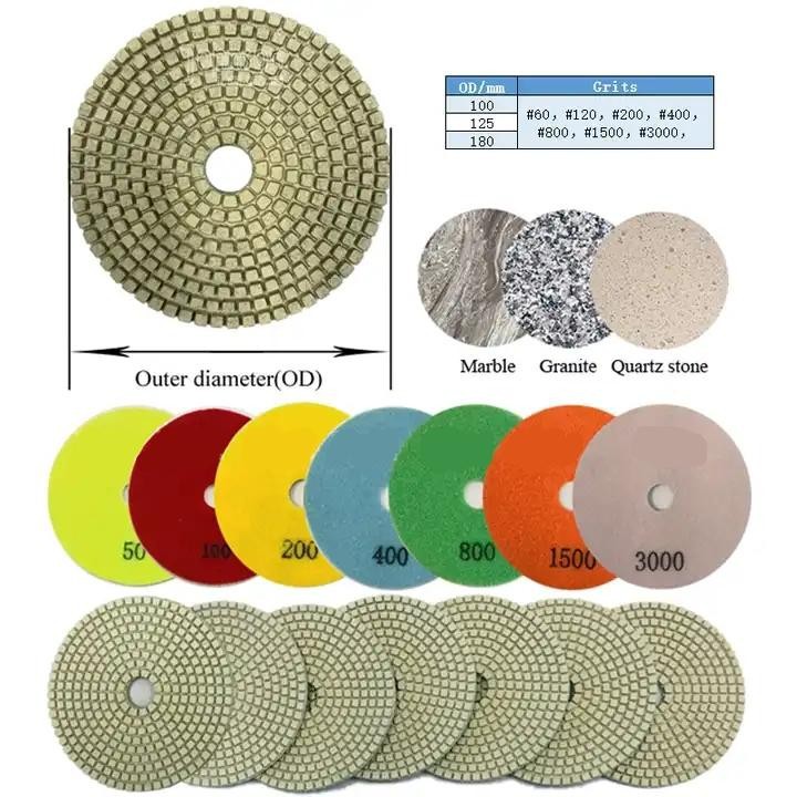 Resin Bond Diamond Polishing Pads